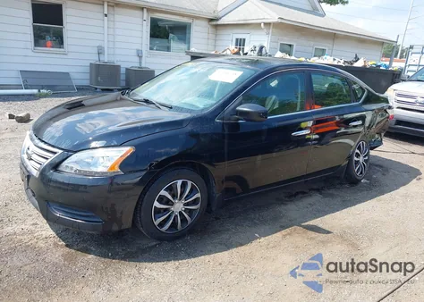2013 Nissan Sentra Fe+ Sv из США, поврежденный, VIN 3N1AB7AP9DL733078